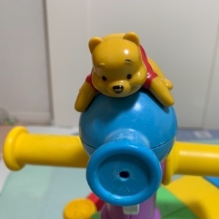 プーさん　よくばりウォーカーライダーとおもちゃの画像