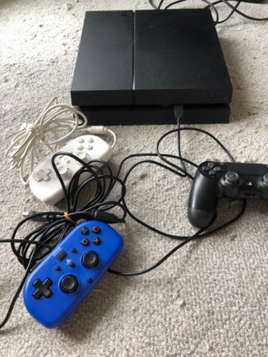【PS4】コントローラー三つ付き、ACアダプタ付き【CUH1200A】