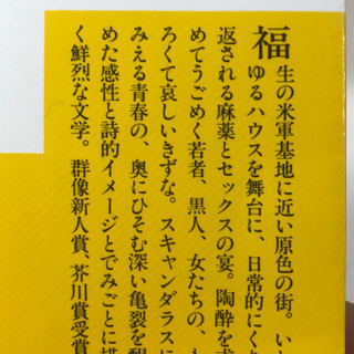 限りなく透明に近いブルー　村上龍　の画像