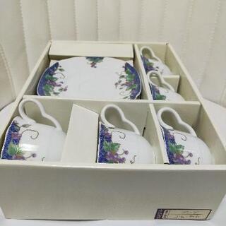 高級陶器コーヒカップ 4個セットの画像