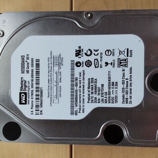 SATA　HDD　500ギガ