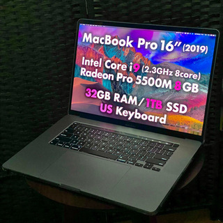 美品♪USキーモデル MacBook Pro 16インチ i9/...
