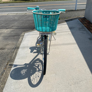自転車　22インチ　ブリジストン　エコパル　ミント