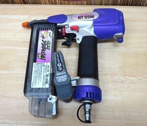 HITACHI 仕上釘打機 NT55M 常圧 55㎜ フィニッシュネイラー 日立工機 現HiKOKI 工具  ☆ PayPay(ペイペ