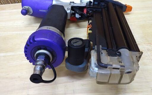 HITACHI 仕上釘打機 NT55M 常圧 55㎜ フィニッシュネイラー 日立工機 現HiKOKI 工具  ☆ PayPay(ペイペ