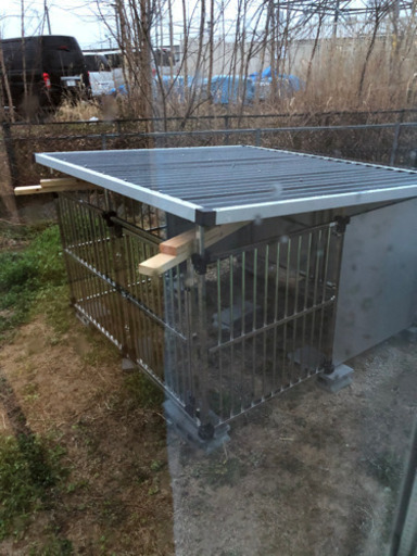 ドッグハウス ステンレス製マルチ犬舎