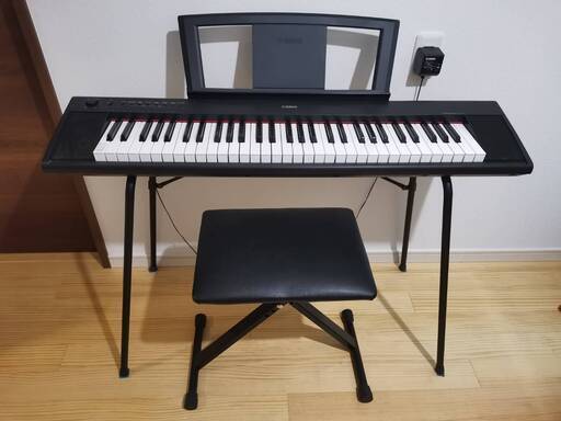 【値下げ】YAMAHA ヤマハ　電子キーボード 電子ピアノ piaggero NP-11