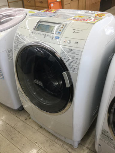 6/19 【✨大容量✨】定価144,800円 HITACHI 10.0kg/6.0kg ドラム式 乾燥機付き 洗濯機 BD-V9400