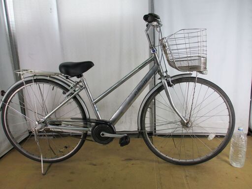 ★限定特価　12800円スタート　ブリヂストン　アルベルト　シルバー★ 中古自転車 B338 【27インチ 】