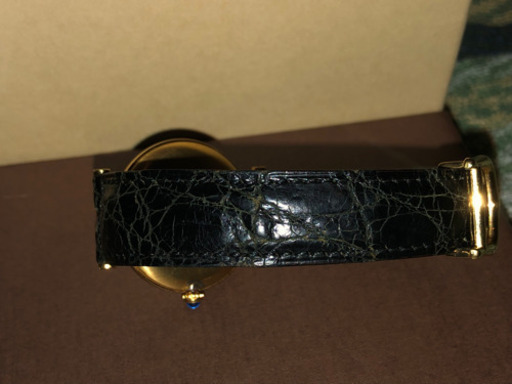 2万値下げ‼︎ お買得‼︎Cartier(カルティエ)ヴェルメイユ ラウンド 925刻印 アラビア数字 ローマン QUARTZ クォー