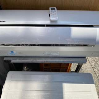 2017年製 シャープ冷房暖房エアコン 木造6畳～