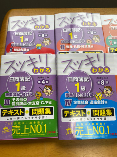 【手書きなし極美品】簿記一級すっかりわかるセット