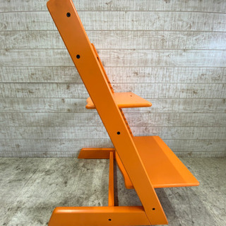 【愛品館江戸川店】STOKKE　ストッケ　トリップトラップ　ベビーチェア　オレンジ　お問い合わせ番号110-022665-007の画像