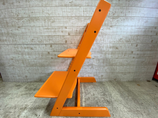 【愛品館江戸川店】STOKKE　ストッケ　トリップトラップ　ベビーチェア　オレンジ　お問い合わせ番号110-022665-007