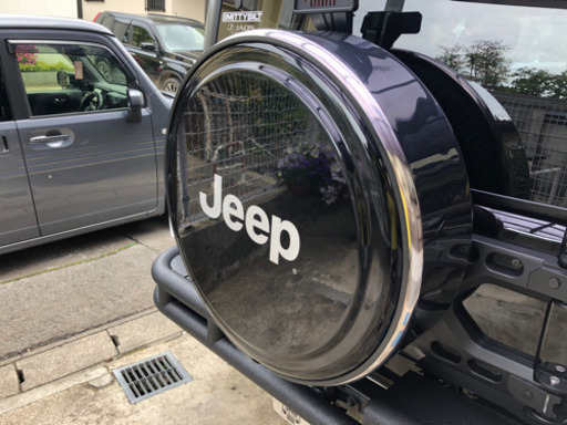 希少！　jeepラングラー  背面タイヤハードカバー