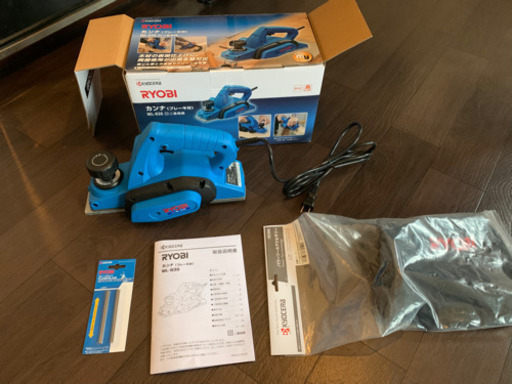 リョービ　電動カンナ3点セット！ブレーキ付き。