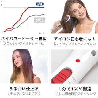 1回使用☆Aretiヒートブラシミニ の画像