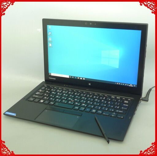 高速SSD-256G タブレット 中古良品 12.5型 東芝 Z20t-C 第6世代Core m5-6Y57 8GB Wi-Fi Bluetooth Windows10 Office済 キーボード付