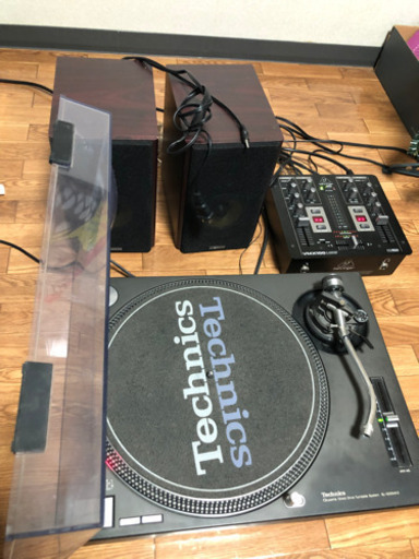 【限定値下げ中！】Technics MK-3 ターンテーブル スピーカー　ミキサー　DJセット