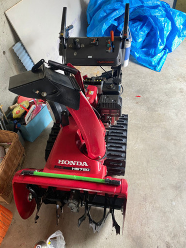 除雪機　HS760売ります