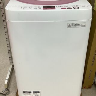 SHARP/シャープ 6kg 洗濯機 ES-GE6A-P 2016年製【ユーズドユーズ名古屋天白店】 J869