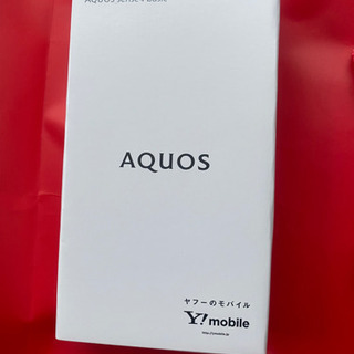 ●アクオスAQUOS ブラックsense 4 basic 新品未使用　simフリー●