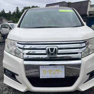 ★支払い総額29.8万円★ 車検2年付き　ホンダ　ステップWGN スパーダ　両側Pスラ　純正HDD Bカメラ Pシフト　機関良好の画像