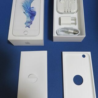 iPone6sの箱と付属品の画像