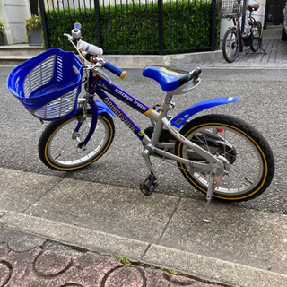 （和田さま専用）子供用　自転車　16インチ　室内保管の画像