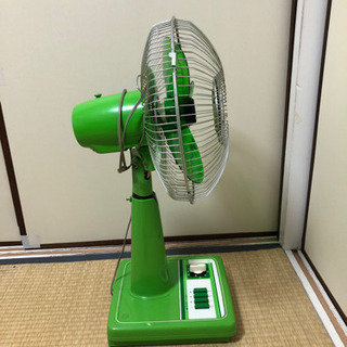 昭和の三洋　緑の扇風機