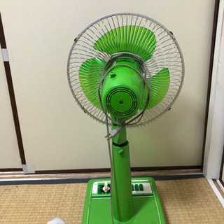 昭和の三洋　緑の扇風機
