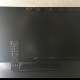 24型テレビ　DVD再生機能付き
