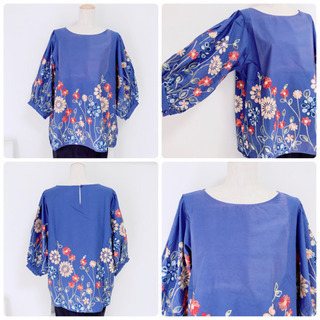 【定価 4,290 円】☆新品☆レイカズン 難あり フラワー刺繍ブラウスの画像