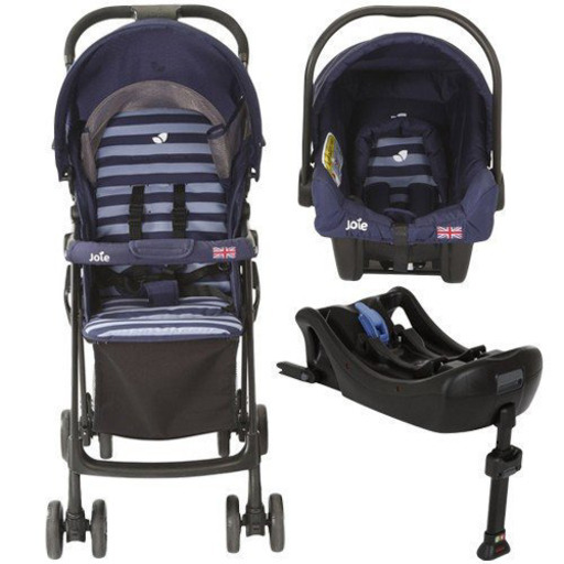 joie(katoji)トラベルシステムベビーカー、チャイルドシート