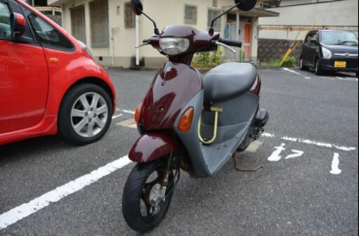 原付スクーター　スズキ
