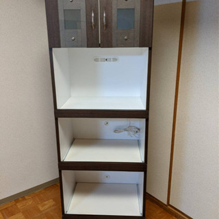 【決定済】レンジボード　レンジ収納　キッチン収納　ありがとうござ...