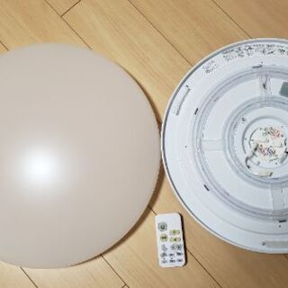  ニトリ LEDシーリングライト YYD-32W-3200 リモコン付きの画像