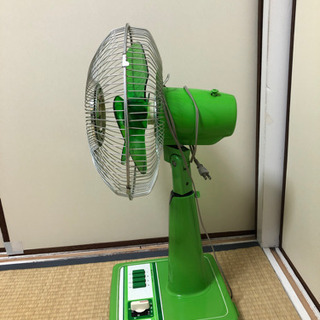 レトロの三洋扇風機の画像