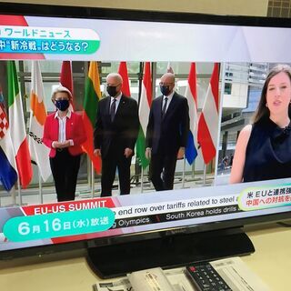 【美品】デジタルハイビジョン液晶テレビ 32型 SHARP 管理No5 (送料無料)の画像