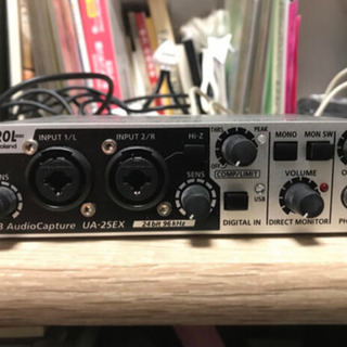 【美品】EDIROL UA-25EX 【マイク等おまけ付き】の画像