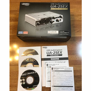 【美品】EDIROL UA-25EX 【マイク等おまけ付き】の画像