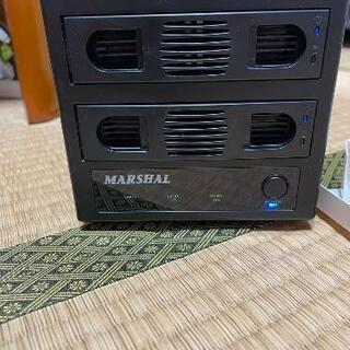 3.5インチ 3TB HDD 2台 RAID対応 HDDケース