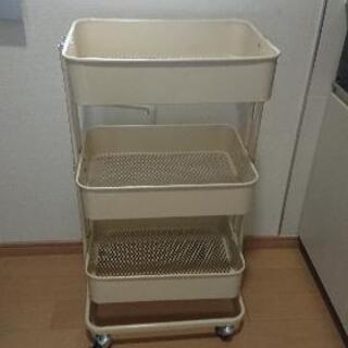 ワゴン キッチン ベビー 収納 3段の画像