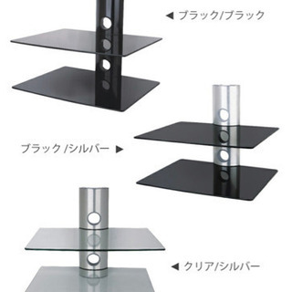 TV 壁掛け金具 壁掛け用AVラックのセットの画像