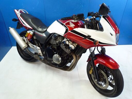 HONDA CB400SF-Vボルドール 白/赤 格安提供車 格安キャンペーン 期間限定 諸経費０円 始動確認済み 即納車有り 激安 横浜 都筑 P-Yard