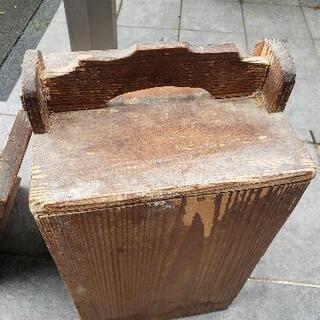 骨董品　アンティーク　安政時代のおかもちと弁当箱セット　貴重な逸...