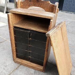 お取引させて頂きました。骨董品　アンティーク　安政時代のおかもちと弁当箱セット　貴重な逸品です。の画像