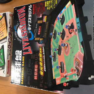 差し上げます。テーブルゲームまとめて、野球盤、生き残り頭脳ゲーム、ポップコーン、などの画像