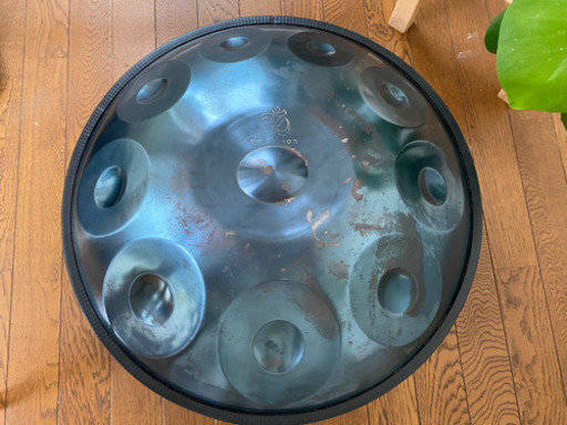 ハンドパン Dマイナー10音 ケース付き