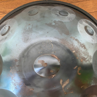 ハンドパン 10音 Dマイナー調 スチール製 未使用 ケース・付属品あり ハンドパン Dマイナー10音 ケース付き